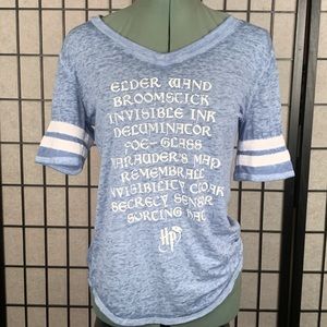 Harry Potter women’s small T Shirt Blue